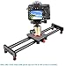 Neewer Camera Slider Carbon Fiber Dolly Rail, 19.7 inches/50 Centimeters with 4 Bearings for Smartphone Nikon Canon Sony Camera 12lbs Loading