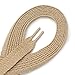 OrthoStep Flat Athletic Tan 36 inch Shoelaces 2 Pair Pack