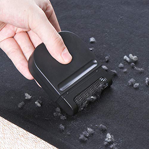 Hair Ball Trimmer Fuzz Pellet Lint Remover Cut Machine Epilator Sweater Clothes (Black)