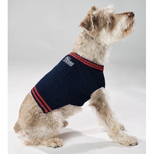 New England Patriots Dog Pet Embroidered Sweater All Sizes