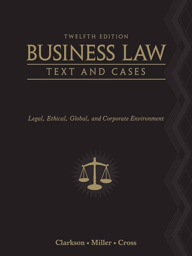 Aplia for Clarkson/Miller/Cross� Business Law Text and