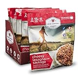 Wise Company Cheesy Lasagna Camping Food (Case of 6)