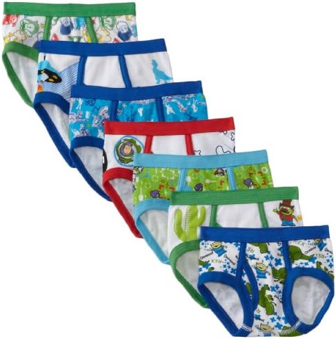 Disney Little Boys' Toy Story 7-Pack Brief