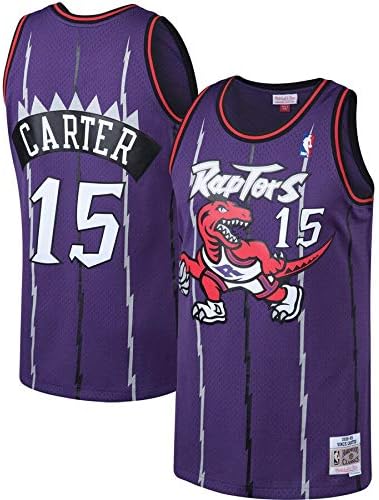 Vince Carter - Toronto Raptors #15 Swingman Edition Jersey, Sportswear, Unisex Sleeveless TShirt, Mesh 2019
