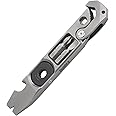 ResafeLy Titanium Pry Bar,Multi-tool,EDC Tool,Versatile Pry Tool,Bottle Opener,Wrench,Ratche screwdriver,Nail puller,Crowbar in One,Compact Versatile Pocket Pry Bar for Everyday Carry