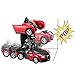 Tatuo 3 Pieces Robot Car Toy 2 in 1 Deformation Car for Kids Boys Playing Christmas Birthday Gifts (Blue Yellow and Red)