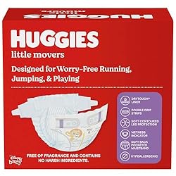 Huggies Size 4 Diapers, Little Movers Baby