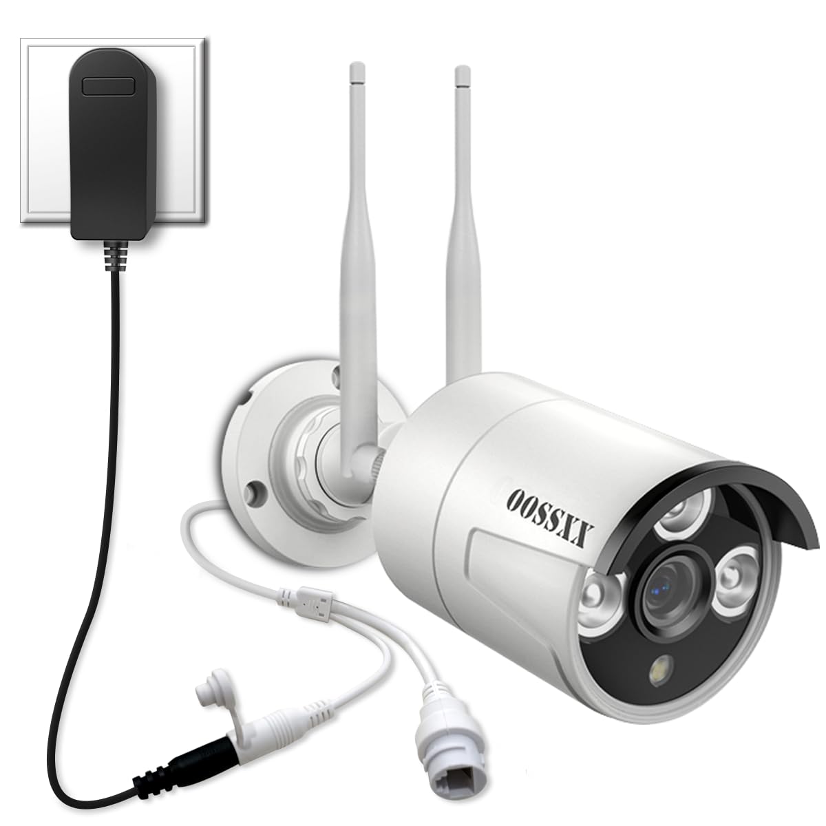 Photo 1 of OOSSXX (3.0MP Wireless Extend Camera with Audio) Just Wireless Extend Camera Wireless Security System(3.0MP/5.0MP System) IP67 Waterproof WiFi Camera, Wireless Surveillance Camera