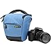 Camera Case - Evecase Digital SLR / DSLR Professional Camera Shoulder Bag For Compact system, Hybrid, SLR / DSLR and High Zoom Camera - Blue