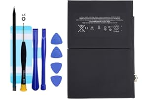 Vvuilsty A1547 Replacement Battery for iPad Air 2 LTE, iPad Air 2 WiFi A1567 1566,Rechargeable 0 Cycle Battery Compatible with Apple iPad Air 2 A1566 A1567 with Repair Tool Kits