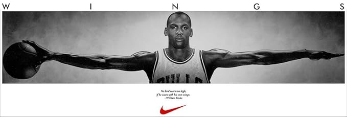 title=Michael Jordan (71x24 inch, 178x60 cm) Silk Poster Seta Manifesto PJ1F-A02E