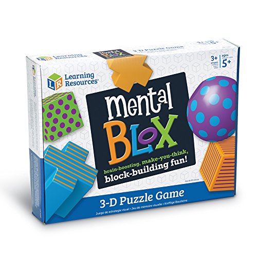 Learning Resources Mental Blox 3D Puzzle Game, 20 Pieces