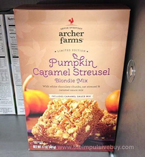 Archer Farms Limited Edition Pumpkin Caramel Streusel Blondie Mix (Pack of 2)