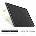 MoKo Case for iPad Pro 10.5 - Premium Light Weight Stand Folio Shock Proof Cover Protector for Apple iPad Pro 10.5 Inch 2017 Released Tablet, Slate BLACK (with Auto Wake / Sleep)
