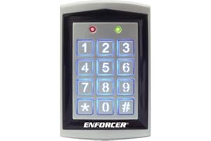 SK-1323-SPQ Seco-Larm Sealed Housing Weatherproof Digital Access Keypad w/Built-in Proximity Reader