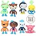 Octonauts 8PCS Cake Topper Toy Figures | Bonus Sticker Included ToysoutletUSA