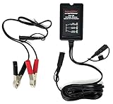 BatteryMINDer 1500: 12 Volt-1.5 AMP Battery Charger, Battery Maintainer, and Battery Desulfator with SmartTECHnology - Designed for Cars, Trucks, Boats, Motorcycles, Snowmobiles, Jet Skis, Golf Carts