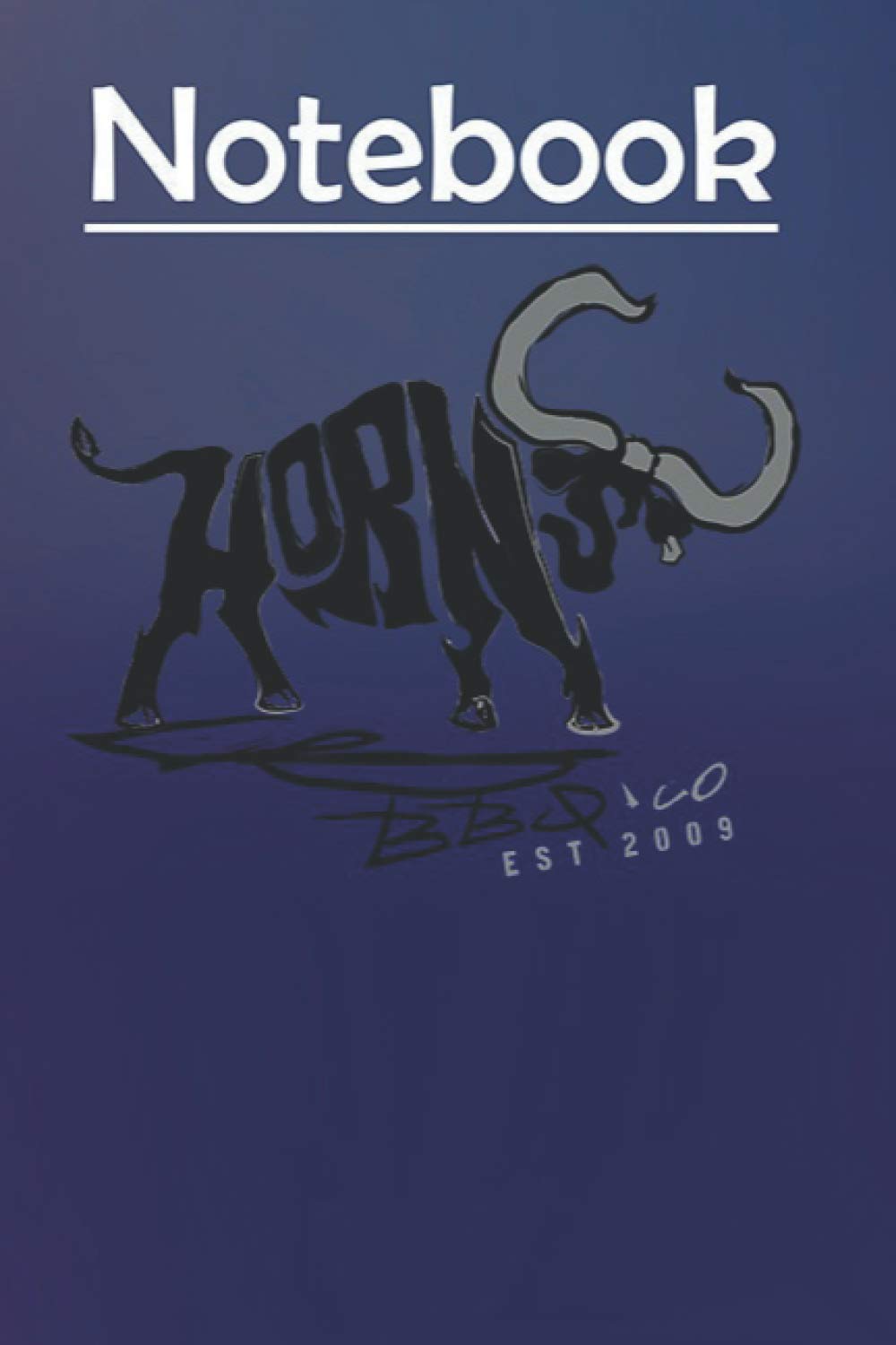 Composition Notebook: Horns BBQ Smoke Team Horns Bar-b-que Size 6'' x 9'', 100 Pages for Notes, To Do Lists, Doodles, Journal, a special gift for Kids, Him or Her