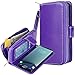 Galaxy S8 Plus Case, E LV Galaxy S8 Plus Case Cover - PU Leather Flip Folio Wallet Purse Case Cover for Samsung Galaxy S8 Plus - [PURPLE]