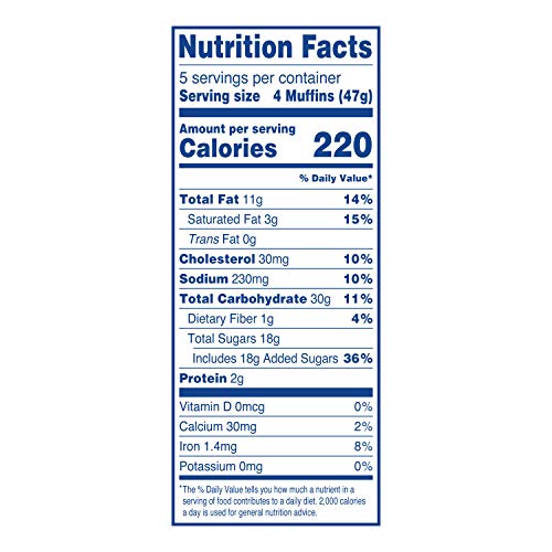 HOSTESS CHOCOLATE CHIP MINI MUFFINS MULTIPACK, 10 OZ