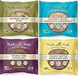 Munk Pack Protein Cookie Variety 2.96 oz - All 4 Flavors 1 of each (4 Pack)