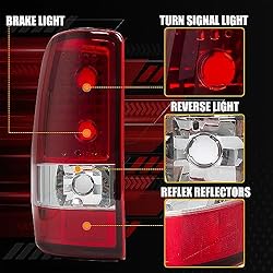 RANSOTO Tail Light Rear Brake Lamps Compatible With