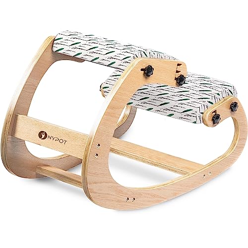NYPOT Ergonomic Kneeling Chair Adjustable Rocking Knee Chair Posture