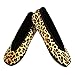 Nufoot Ballet Flats Women's Slippers, Travel Slippers, Yoga Socks, Indoor Shoes, Leopard Print, Large