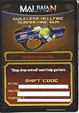 Borderlands 2 Guileless Hellfire Submachine Gun DLC CARD SHIFT CODES PACK [NO GAME] FOR XBOX 360, PS3, & PC/MAC