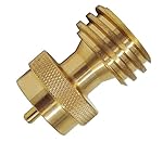 DozyAnt Steak Saver Gas Grill Adapter, 1 Pound Propane Tank Connector - Grilling Backup - Replacement for Disposable Bottle Adapter