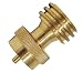 DozyAnt Steak Saver Adapter 1 lb to 20 lb Propane Tank Adapter for Disposable Throwaway Cylinder, Converter Universal 1 Pound / 16.4oz Disposable Small Bottle for 20 or 30 Pound LP Gas Steel Bottle primary
