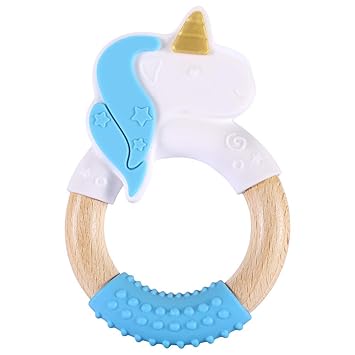 unicorn teething toy