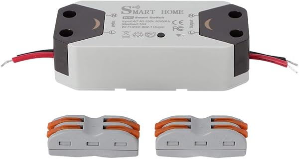 Telituny WiFi Smart Switch WiFi Circuit   WiFi Leistungsschalter Smart Control mit Fernbedienung und Schnellanschluss fr Alexa Home AC 90 250V