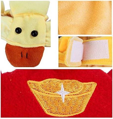 Dreamls Pet Hat, Funny Dog Cat Halloween Christmas Cap Headwear Costume Cap Party Headgear Hats Gift for Dogs Cats (Duck) - Image 3