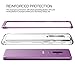 Galaxy S9 Plus Case :: VRS :: Transparent Crystal Thin Cover :: Clear Slim Fit :: Hard Drop Protective Bumper for Samsung Galaxy S9 Plus (Crystal Bumper - Lilac Purple)