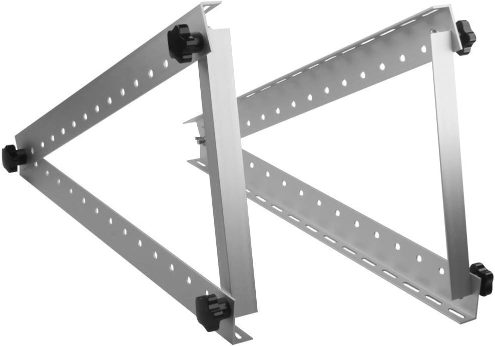 LBG Products41" Adjustable Solar Panel Tilt Mount Mounting Brackets with Foldable Tilt Legs for Roof, RV,Boat,Off Grid System