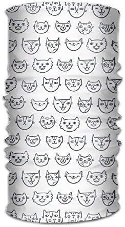 Head Scarf Kitty Cat(6185) Sports Headscarf With High Performance Moisture Wicking Microfibe For A Versatile Head Scarf For Men And Women