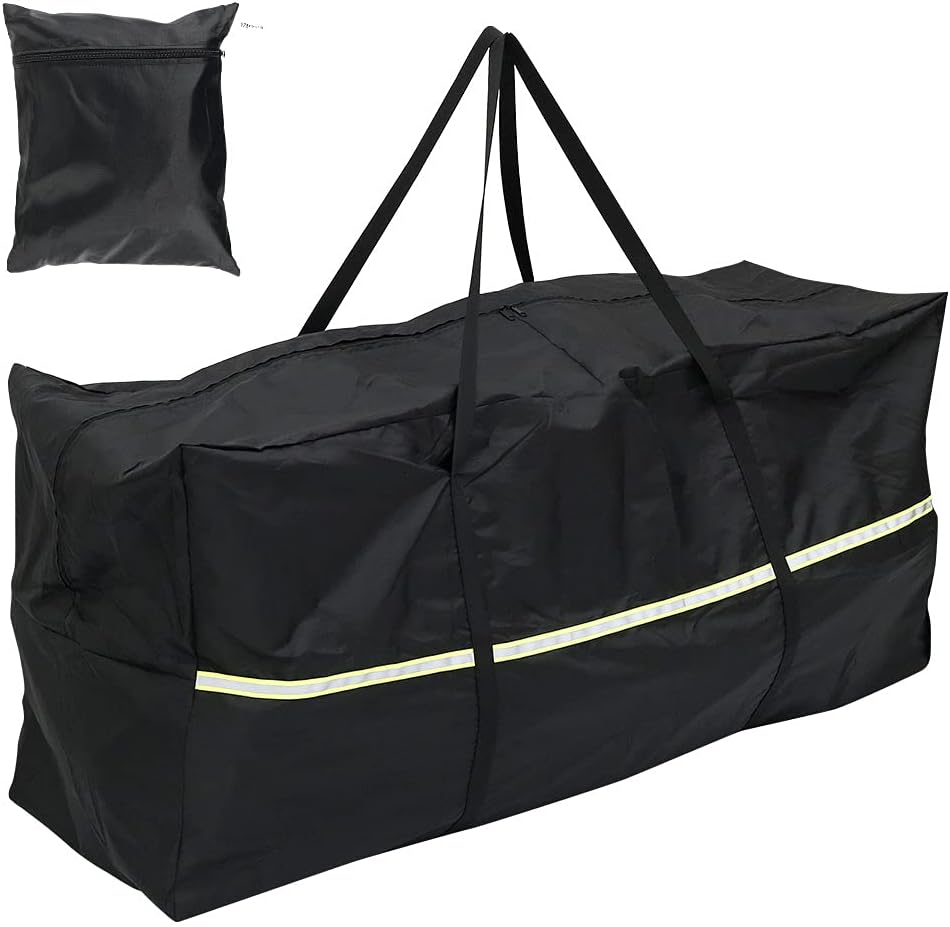Ghopy Garden Furniture Cushion Storage Bag 210D Oxford Waterproof 122x39x55