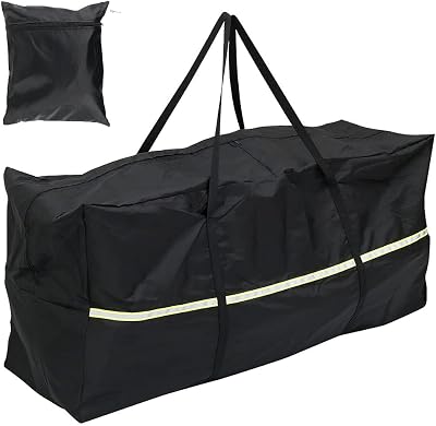 Ghopy Garden Furniture Cushion Storage Bag 210D Oxford Waterproof 122x39x55