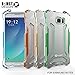 Galaxy Note 5 Case, bpowe Aluminum Metal Shock Proof Frame Bumper Double Color Oxidation Aluminum Metal Protective Case Cover for Samsung Galaxy Note 5 (Blue)