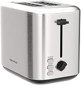 Morphy Richards Equip 2 Slice Toaster 800W Defrost Reheat Wide Slots Brushed view 4
