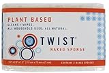 Twist 2-Pack Naked Sponge, Small