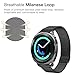 Fintie for Galaxy Watch 42mm / Galaxy Watch Active 40mm Bands - Milanese Loop Stainless Steel Metal Replacement Strap Bracelet w/Magnet Lock, Also Compatible Samsung Gear Sport Smartwatch, Black