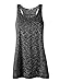 JL&LJ Women Tank Tops Soft Cotton Racerback Workout Loose Fit Plus Size Vest for Yoga Jogging Running (Black, S)