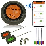 Wireless Meat Thermometer for Grilling, 6