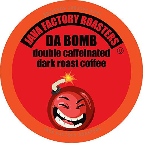 Java Factory Single Cup Coffee for Keurig K Cup Brewers, Da Bomb Extra Bold Double Caffeinated, 40 C - //coolthings.us