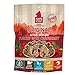 PLATO Turkey Real Strips Natural Dog Treats - Real Meat - Air Dried - Made in the USA - Turkey & Cranberry, 18 ounces