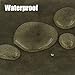 Beaulegan Repair Patches - 4 PCS Elbow Knee Iron-on Velvet Patches, Oval & Light Gray