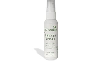 Oral Balance Breath Spray by nu smiile - Freshens Breath & Promotes Healthy Gums - Restores pH levels - Travel Friendly - Ena