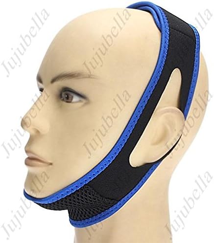 Anti Snore Chin Strap Upgraded Version Improved Sleep Aid Solution for Breathing Better Jaw Strap No Dry Mouth by Samba Life